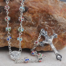 Gemstone beads rosary